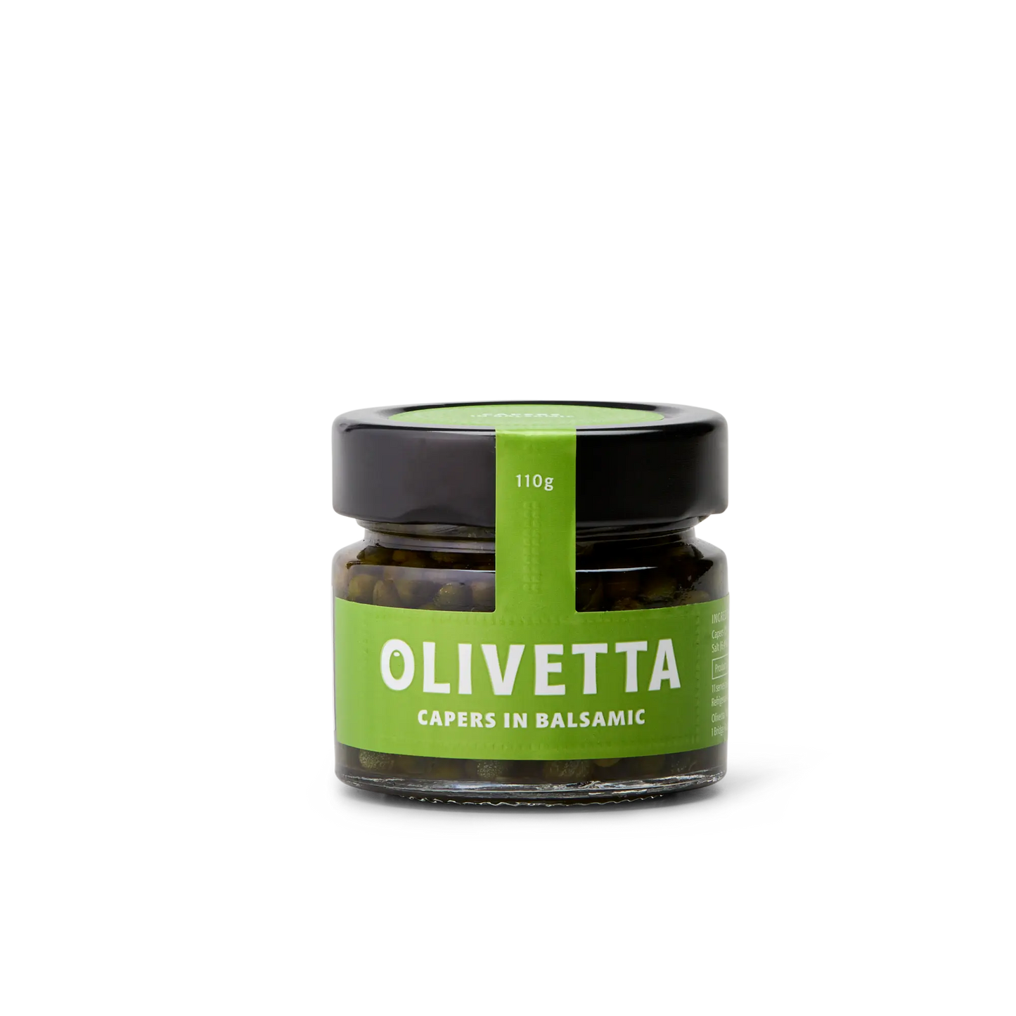 Olivetta Capers in Balsamic Vinegar 110g Alfa Messinias