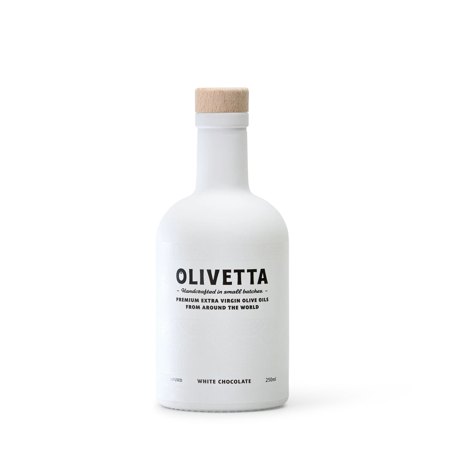 Olivetta Flavoured Extra Virgin Olive Oil White Chocolate 250ml Alfa Messinias