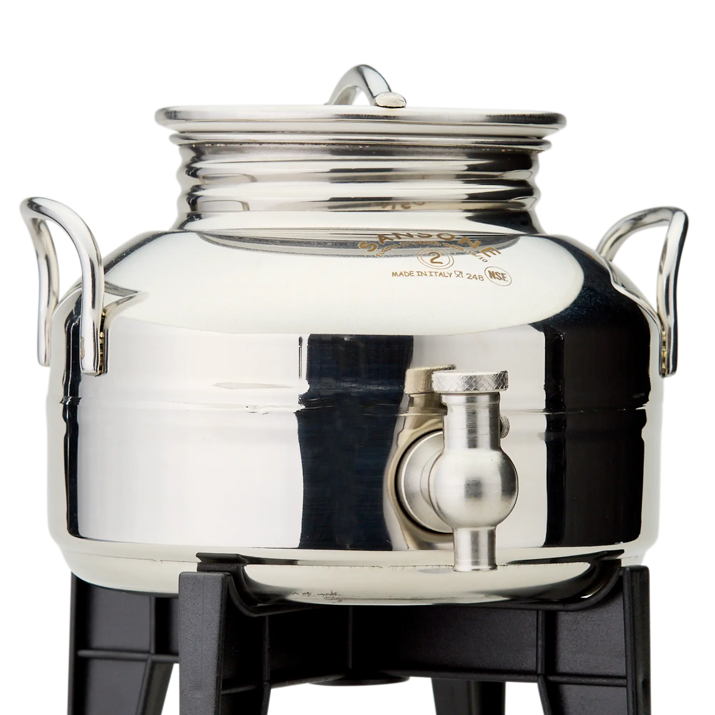 Stainless Steel Fusti 2L Olivetta