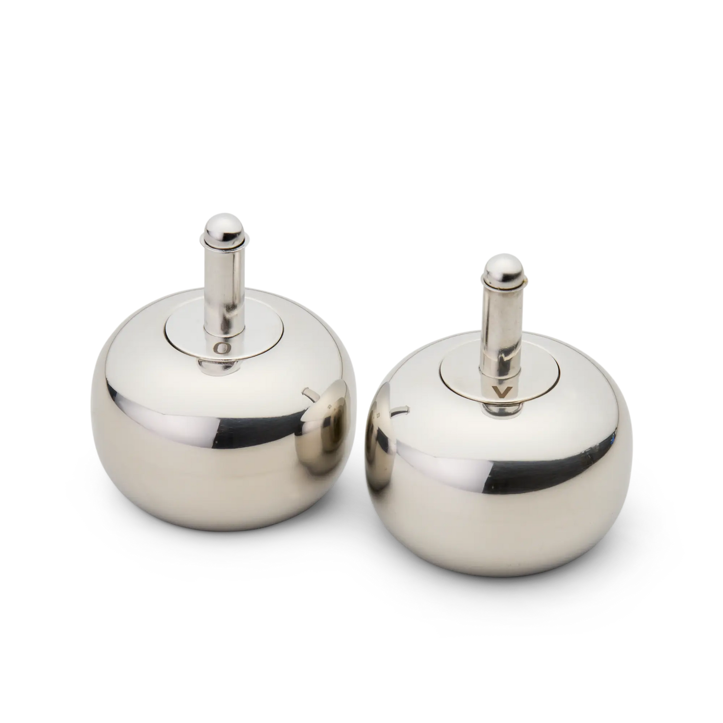 Olipac Olive Oil & Vinegar 80ml Stainless Steel Set Mediterranean Gourmet