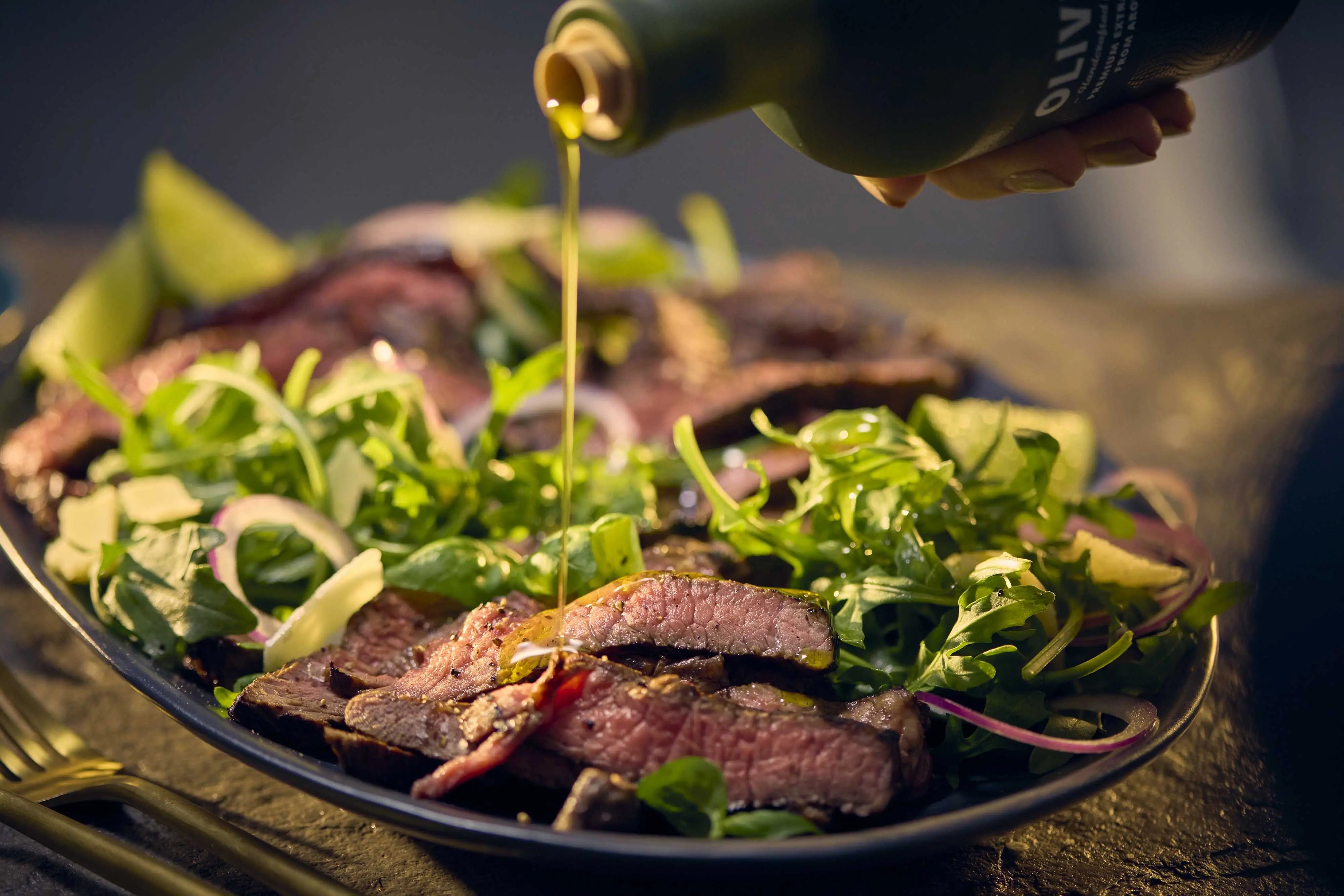 Sear, Green and Gold - Olivetta