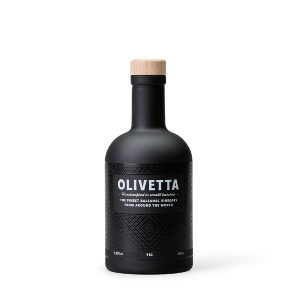 Olivetta Black Balsamic Vinegar Fig 250ml Alfa Messinias