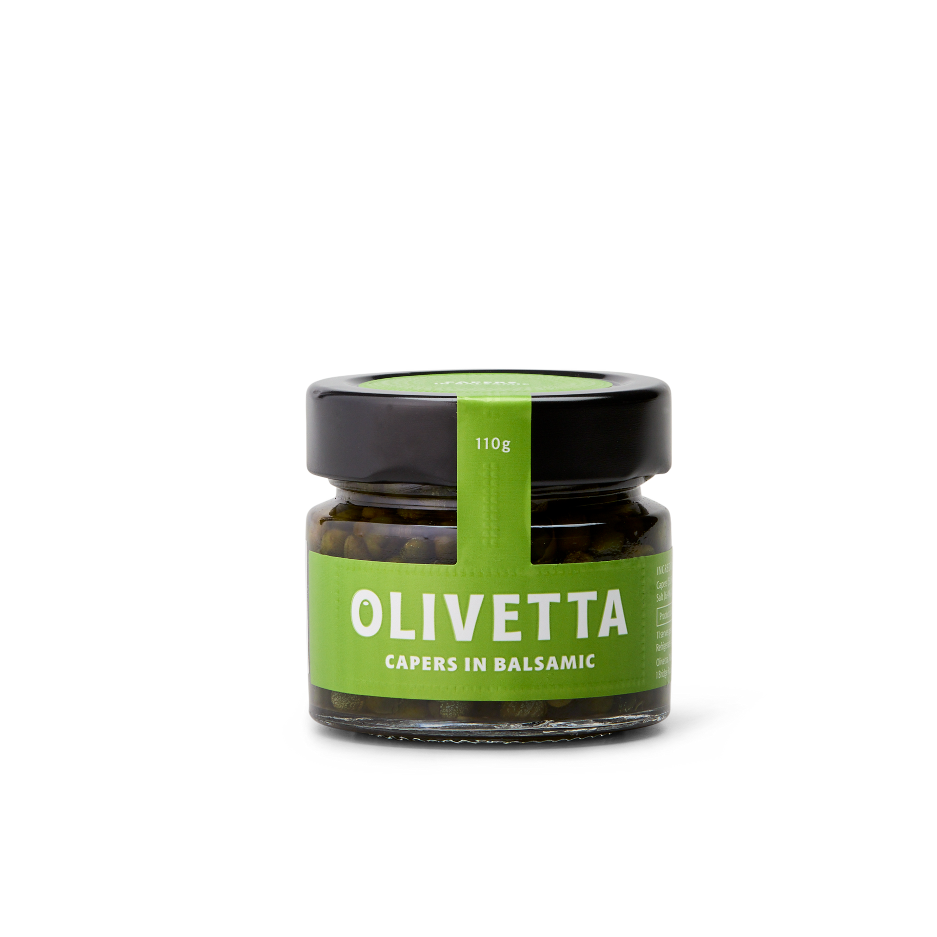 Olivetta Capers in Balsamic Vinegar 110g